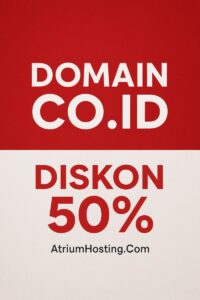 Promo Domain .Co.ID Diskon 50% s.d 31 Desember 2025